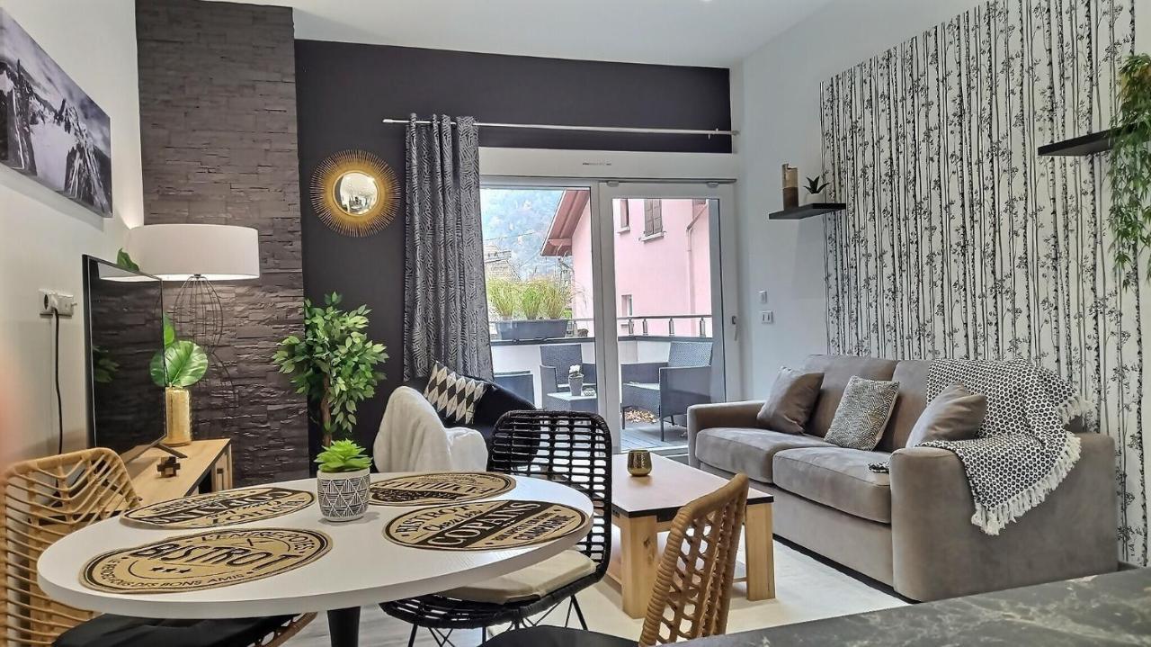 Black&White Home-By So'Serenityhome-Balcon-Parking Cluses Exterior foto